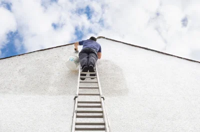 Peinture extérieure à Contigny — façades et ravalement